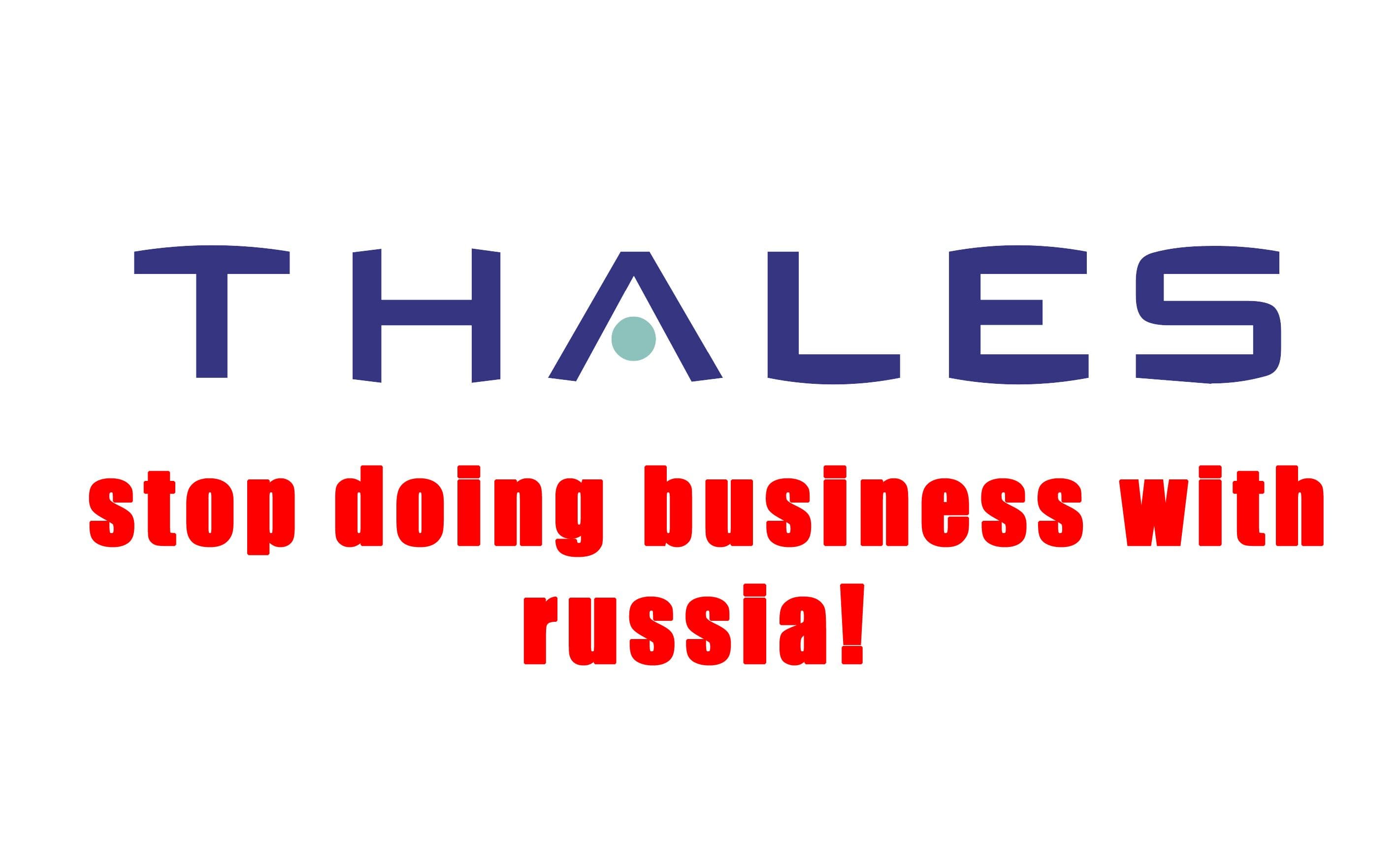 How the French tech firm Thales works with russian sanctioned banks
